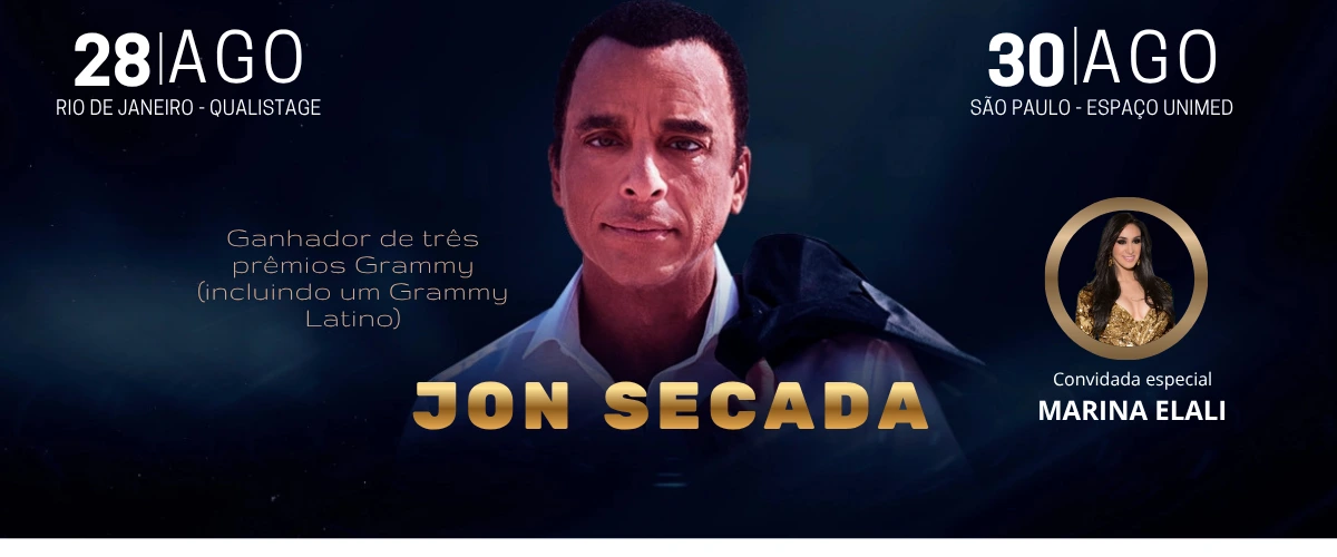 JON SECADA E MARINA EU MARINA ELALI - RIO DE JANEIRO QUALISTAGE - SÃO PAULO ESPAÇO UNIMED